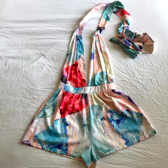 LF Dresses & Skirts - Boutique Tie Anyway Romper